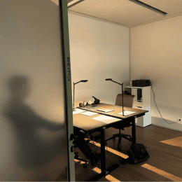 Abschließbares Private Office im Coworking Space smartspaces auf der Insel Eiswerder Berlin-Spandau