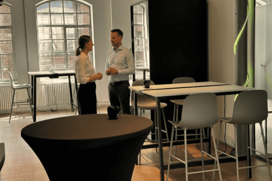 Gemeinschaftsküche im smartspaces®- Coworking Berlin-Spandau